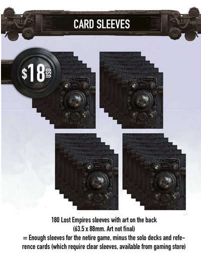 Lost Empires Sleeve Pack OOP (Card Sleeves)