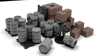 Metropolis Industrial Cargo (Miniatures)