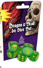 Dragon & Skull Dice Pack Green (Dice Sets & Games)
