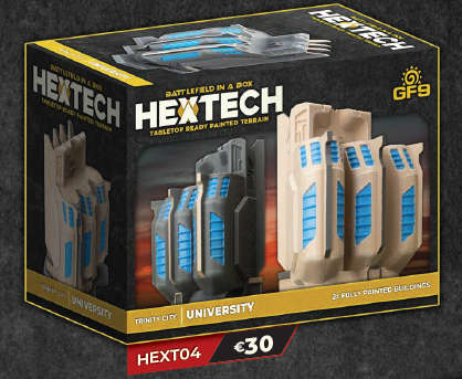 HexTech Trinity City University (Board & Card Game Accessories)