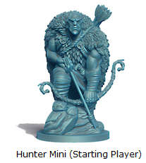 Dragon Keepers Hunter Miniature (Board Games)