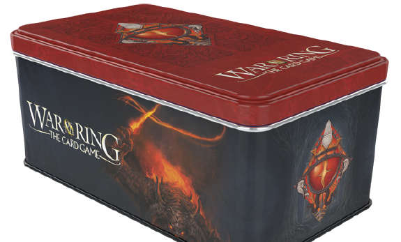 War of the Ring Card Game Shadow Card Box and Sleeves Balrog Version (Card Sleeves)