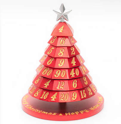Christmas Tree Dice Candy Apple Red (Dice Sets & Games)