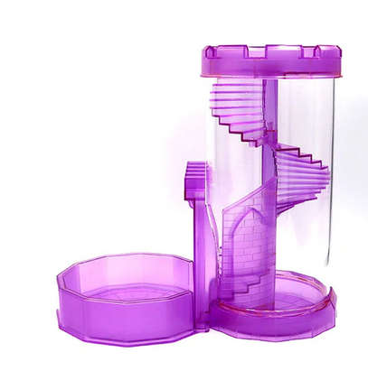 Magic Castle Dice Tower Purple (Dice Sets & Games)
