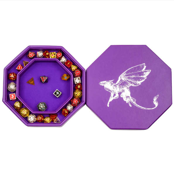 Heros Hoard Dice Tray And Keeper Fairy Dragon (Dice Sets & Games)