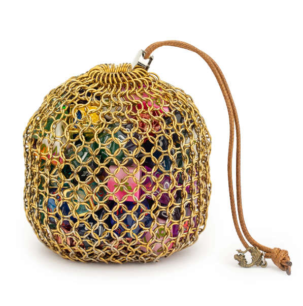 Chainmail Dice Bag Gold (Dice Sets & Games)