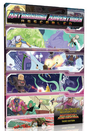 Mutants and Masterminds Astonishing Adventures Assembled (RPGs)
