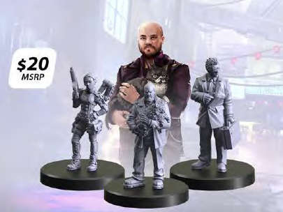 Cyberpunk Red Combat Zone False Flag (Miniatures)