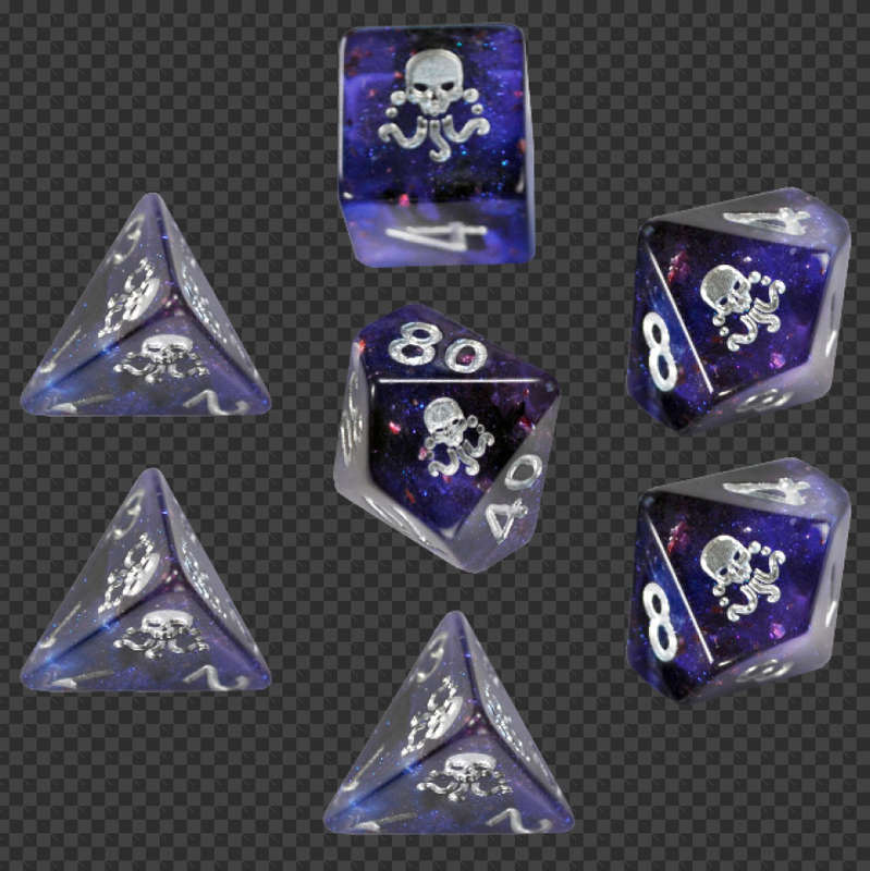Elder Dice Seal of Yog-Sothoth Glass and Wax Booster Pack (Dice Sets & Games)