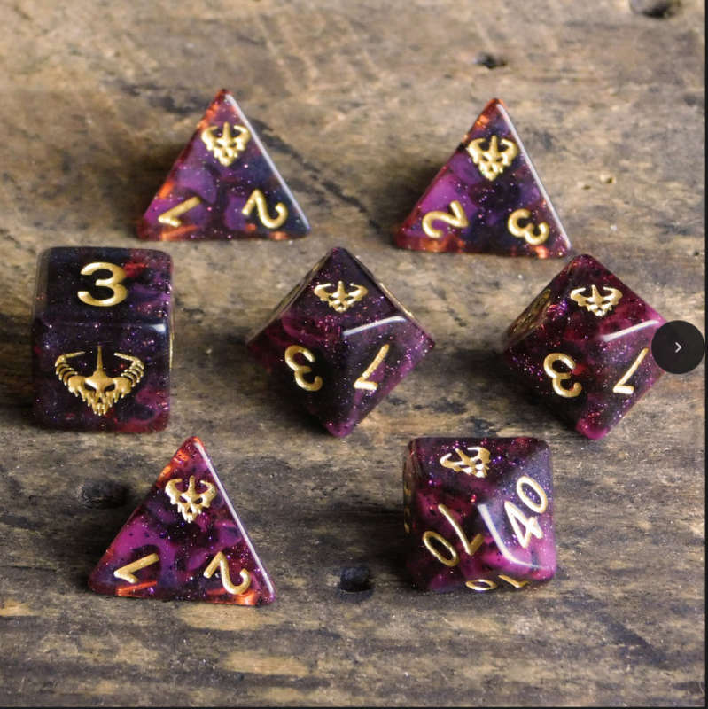 Elder Dice Crown of the Night Mother Booster Pack (Dice Sets & Games)