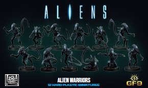 Aliens Alien Warriors 2023 Version (Board & Card Game Accessories)