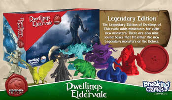 Dwellings Of Eldervale Legendary Upgrade Kit (Board Games)
