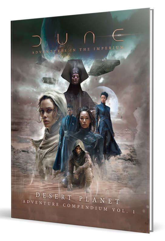 The Dune RPG Desert Planet Adventure Compendium Vol 1 (RPGs)