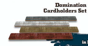 Total Domination Card Holders Set OOP (Board Games)