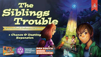 The Siblings Trouble Expanded Deluxe Version (Board Games)
