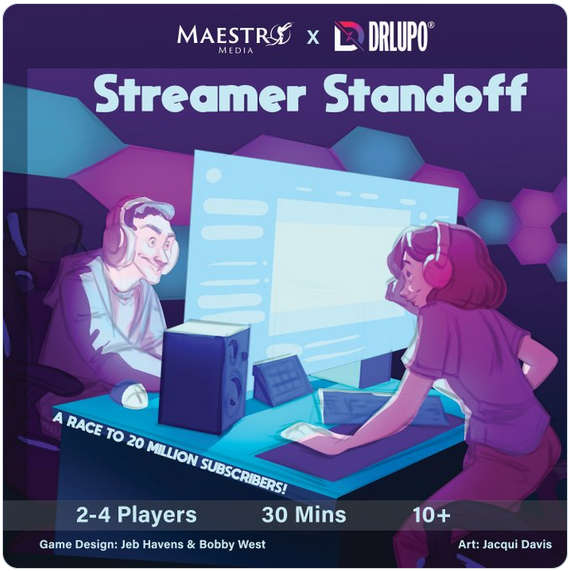 Streamer Standoff (Board Games)