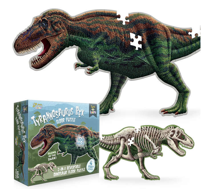 Turn N Learn Tyrannosaurus Rex Puzzle (Board Games)