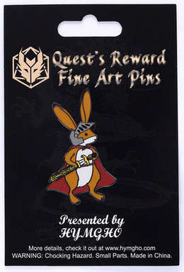 Quests Reward Fine Art Class Pins Sir Reginald Hopsworth Hare Knight (Board & Card Game Accessories)