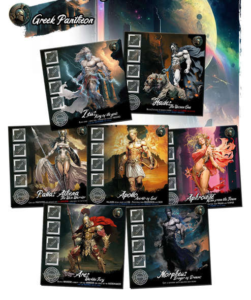 Altar Realms of the Gods Greek Pantheon OOP (Board Games)