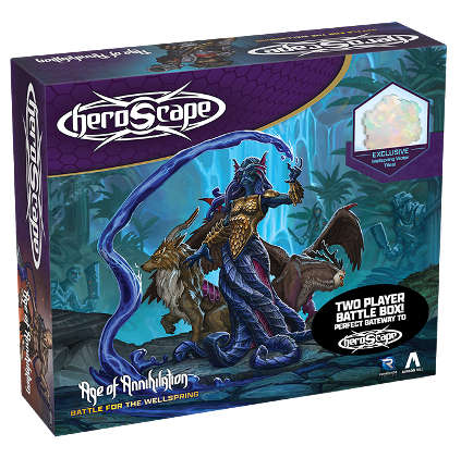 HeroScape Age of Annihilation Battle for the Wellspring (Board Games)