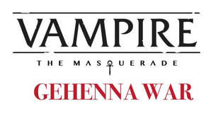 Vampire the Masquerade 5th Gehenna War (Board Games)