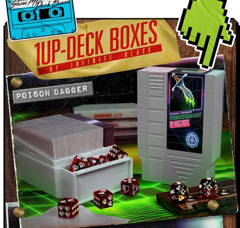 1UP Deck Box Legendary Hero (Board & Card Game Accessories)