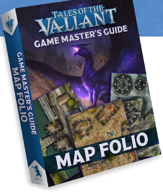 Tales of the Valiant Gamemasters Guide Map Folio (Maps)