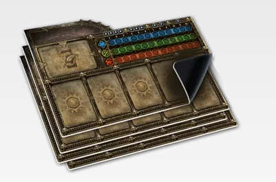 Destinies Neoprene Player Mats (4) (Board Games)