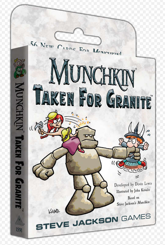 Munchkin Taken for Granite (Board Games)