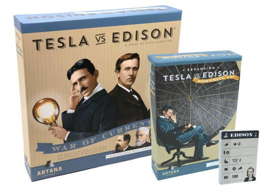 Tesla vs Edision Deluxe Pack (Board Games)