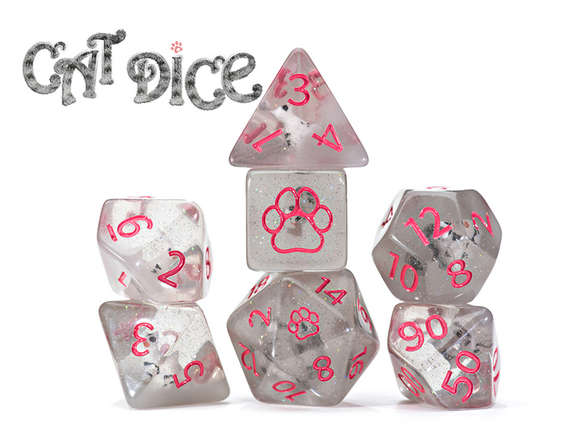 Inclusion Dice Cat Dice (Dice Sets & Games)