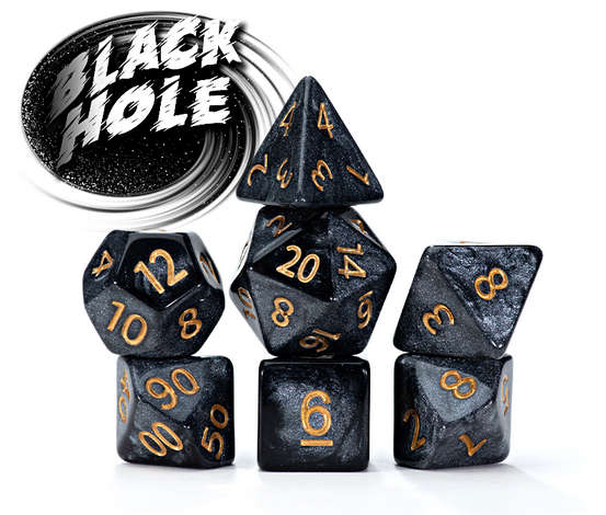 Mercurial Dice Black Hole (Dice Sets & Games)