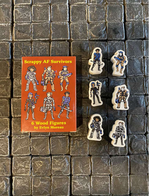 Scrappy AF Survivors Small Party 5 (RPGs)