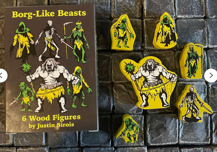 Mörg Borg RPG Borg Like Beasts Small Party 6 (RPGs)