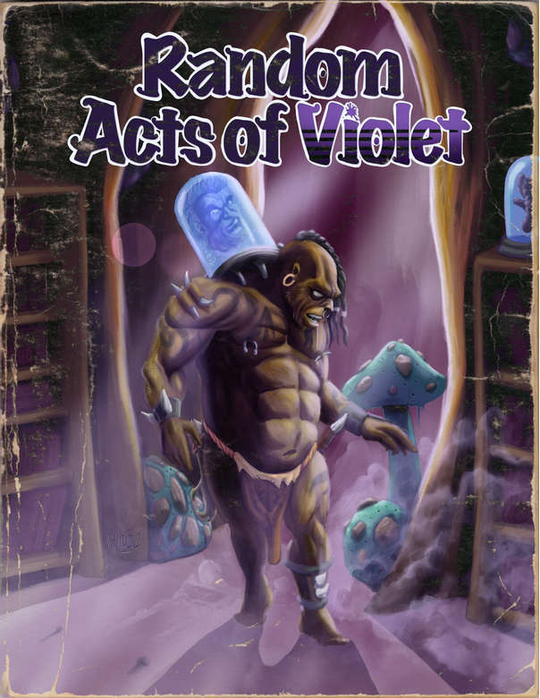 DCC Purple Planet Adventure Random Acts of Violet (RPGs)