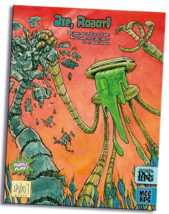 DCC/MCC Purple Planet Adventure Die Robot! (RPGs)