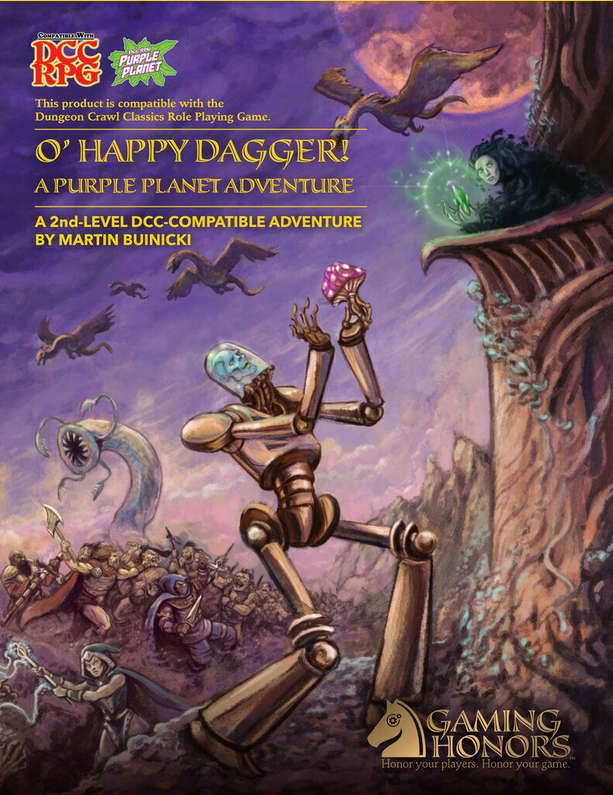 DCC Purple Planet Adventure O Happy Dagger (RPGs)