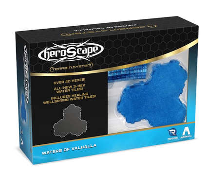 HeroScape Waters of Valhalla Terrain Expansion (Board Games)