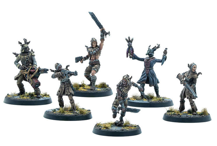 Fallout Miniatures Cult of the Mothman Clergy (RPGs)