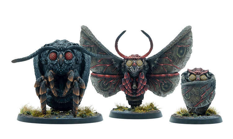 Fallout Miniatures Cult of the Mothman Mothman Eclipse (RPGs)