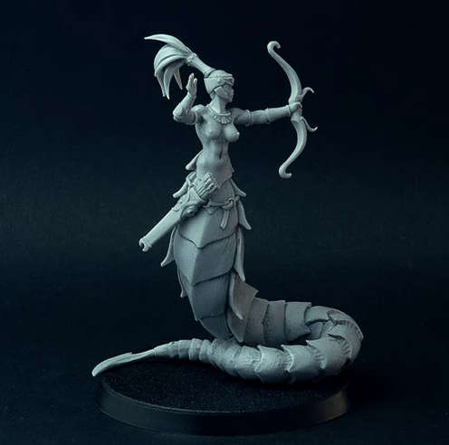 28mm Lamia No. 2 Archer (Miniatures)