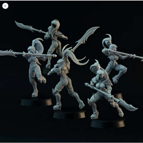 28mm Dungeon Guard (5) (Miniatures)