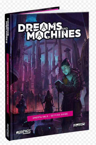 Dreams and Machines RPG Setting Guide Emerta Valo (RPGs)