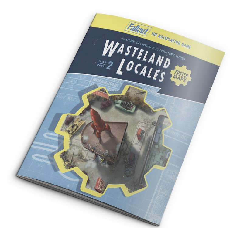 Fallout RPG Map Pack 2 Wasteland Locales (Maps)