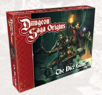 Dungeon Saga Origins Dice Game (Miniatures)