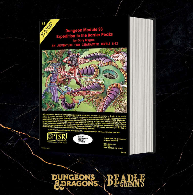 D&D Classic Module Dice Set Expedition to the Barrier Peaks (Dice Sets & Games)