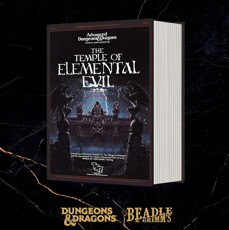 D&D Classic Module Dice Set The Temple of Elemental Evil (Dice Sets & Games)