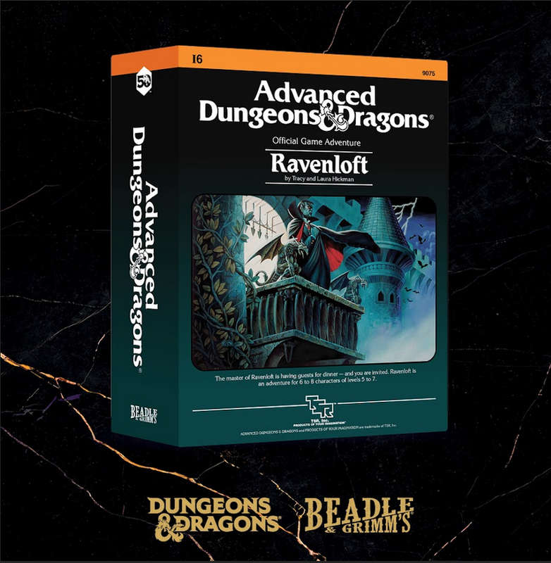 D&D Classic Module Dice Set Ravenloft (Dice Sets & Games)