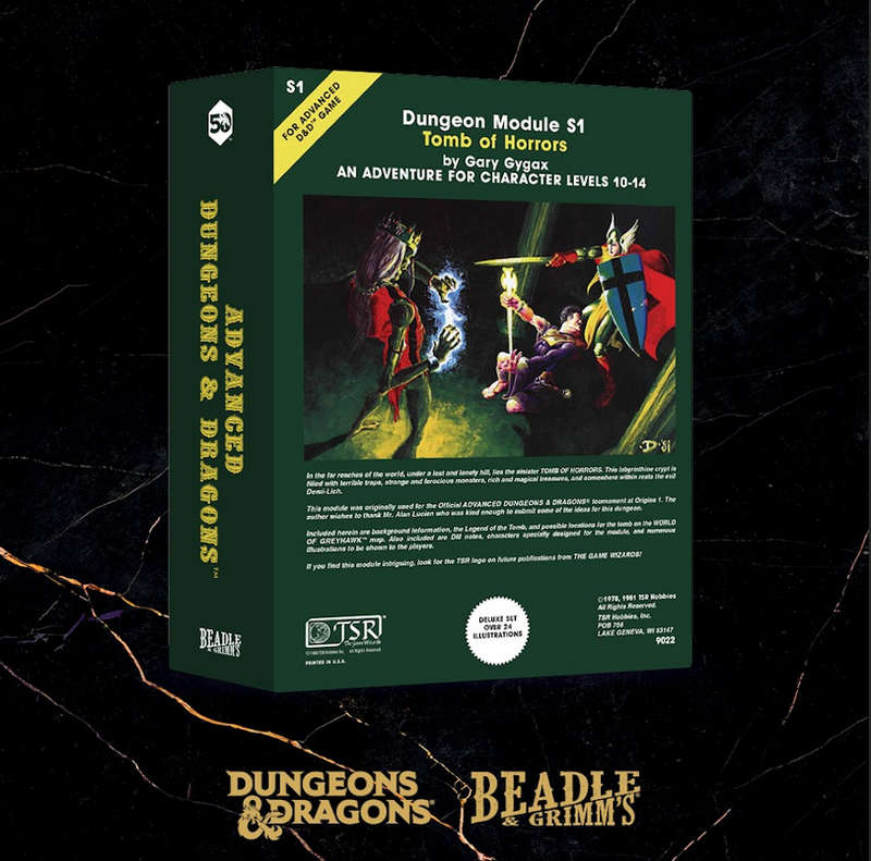 D&D Classic Module Dice Set Tomb of Horrors (Dice Sets & Games)