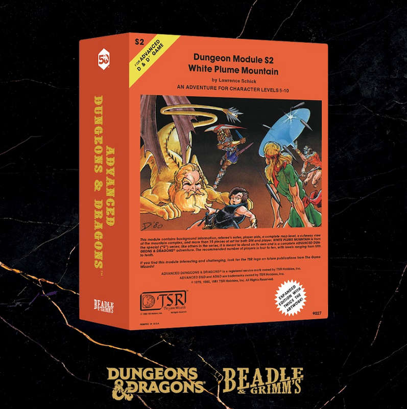 D&D Classic Module Dice Set White Plume Mountain (Dice Sets & Games)